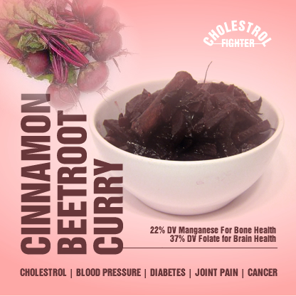 cinnamon beetroot curry